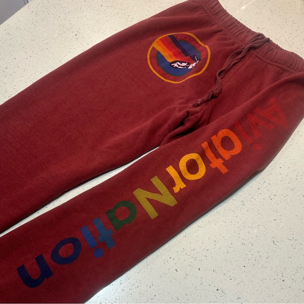 EUC AVIATOR NATION TRIPLE LOGO SWEATS / NO LONGER CARRIED